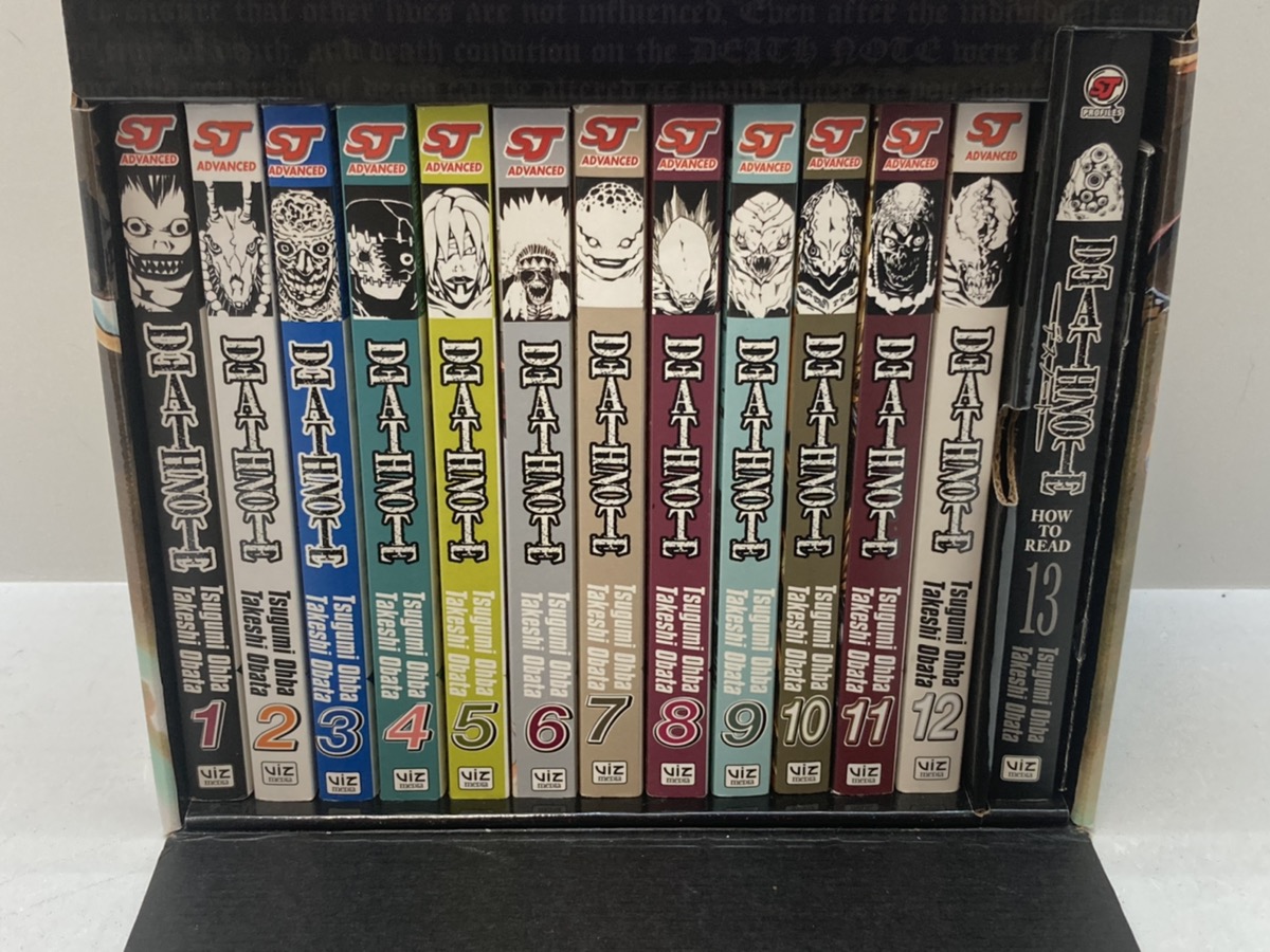 Death Note Complete Manga Box Set 112 w/ How to Read 13 Book Set w