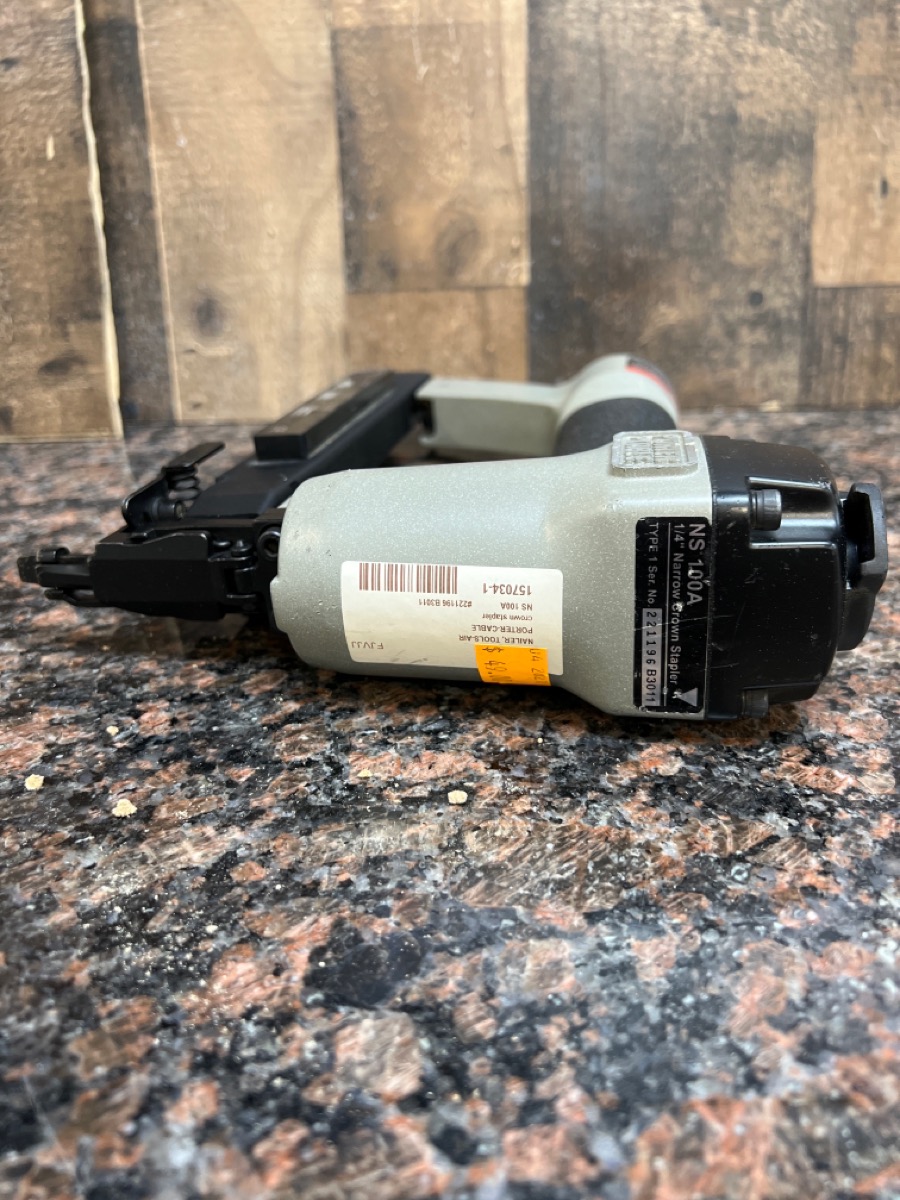 PORTER CABLE PNEUMATIC 18GAUGE 11/2 in. NARROW CROWN STAPLER NS100A