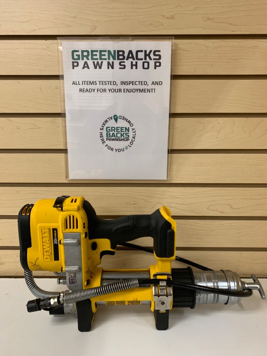 DEWALT CORDLESS GREASE GUN DCGG571 Good Buya
