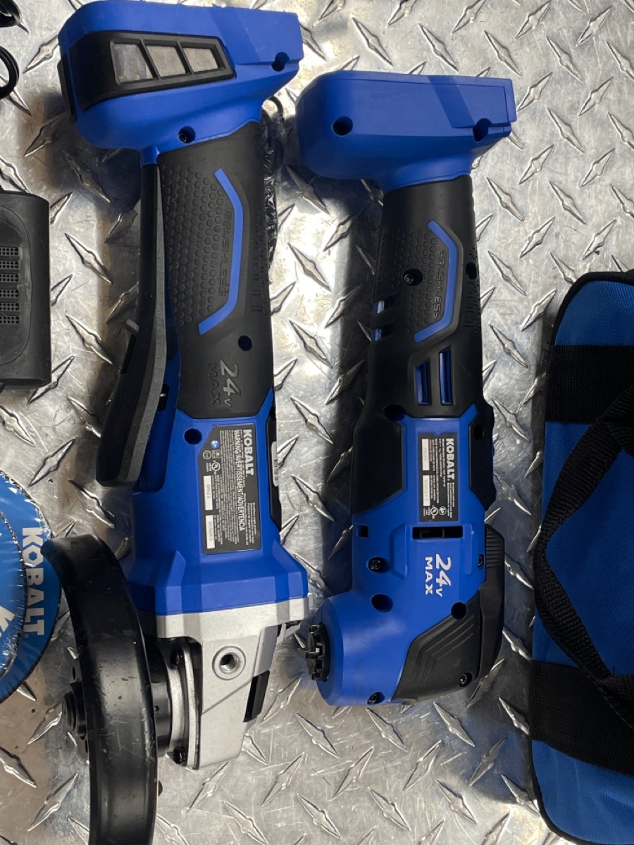 KOBALT ANGEL GRINDER & MULTITOOL SET Good Buya