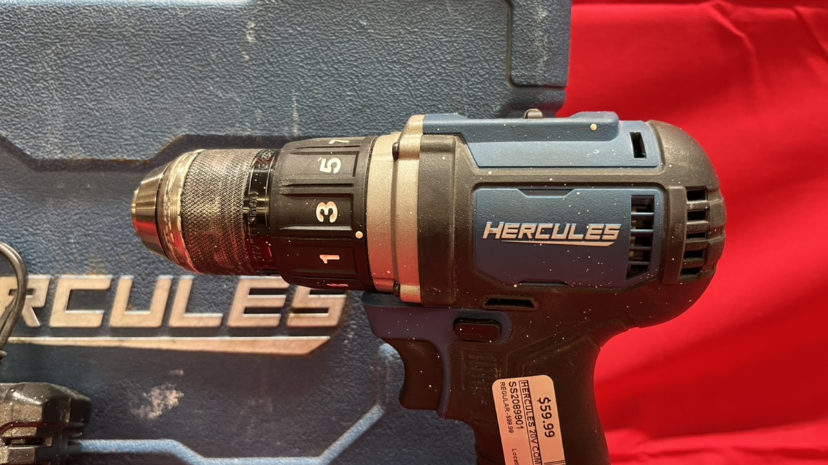 Hercules 20v Compact Drill/Driver Model HC91K1 Good Sooner State