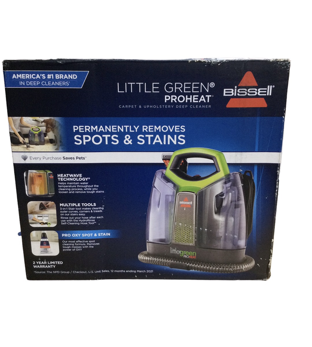 BISSELL LITTLE GREEN PROHEAT 25132 Very Good Buya