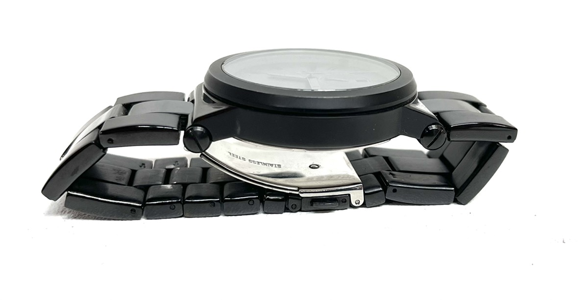 Michael Kors Dylan Black Steel Watch 