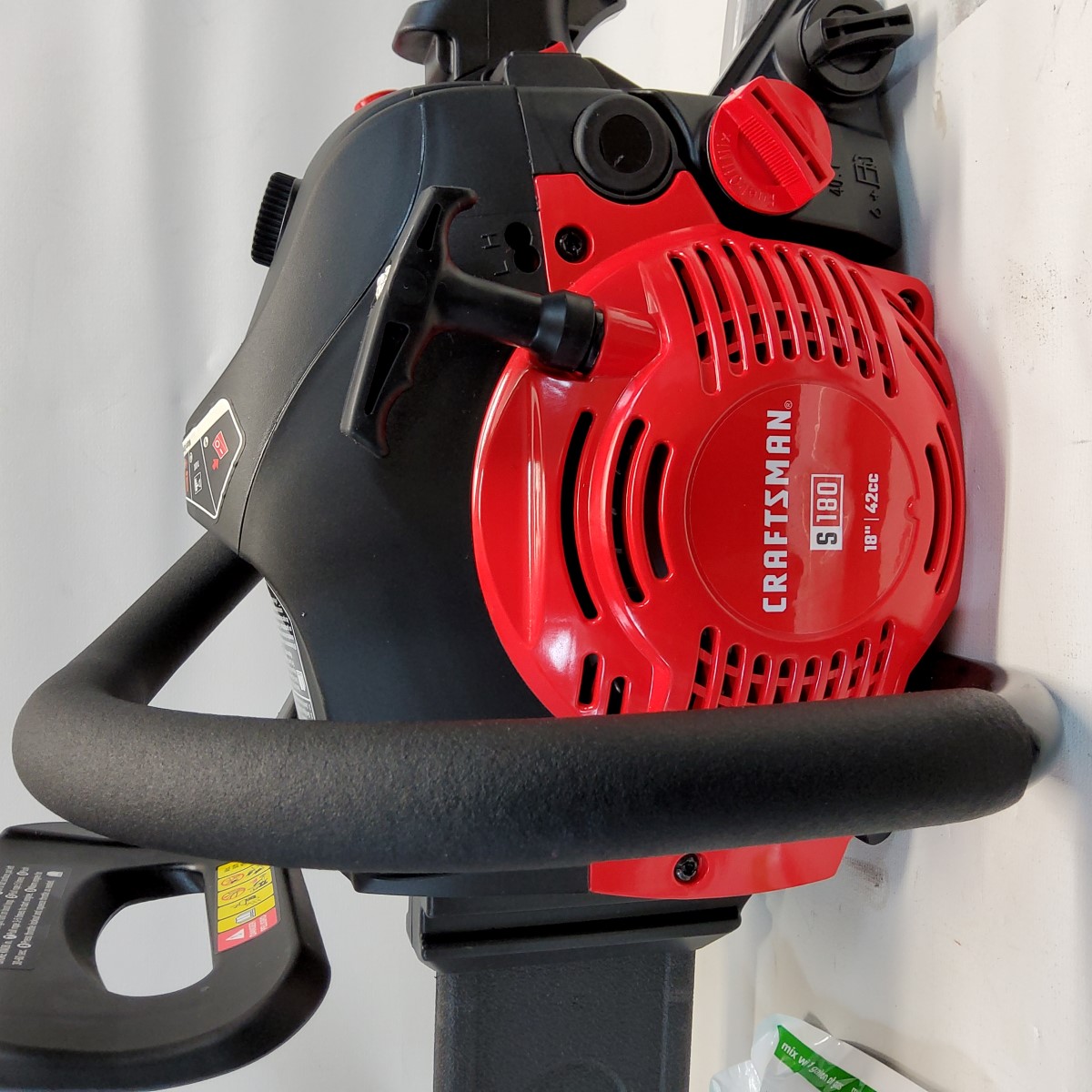 CRAFTSMAN 41CY4218793 S180 18in 42cc 2Cycle Gas Chainsaw Good Buya