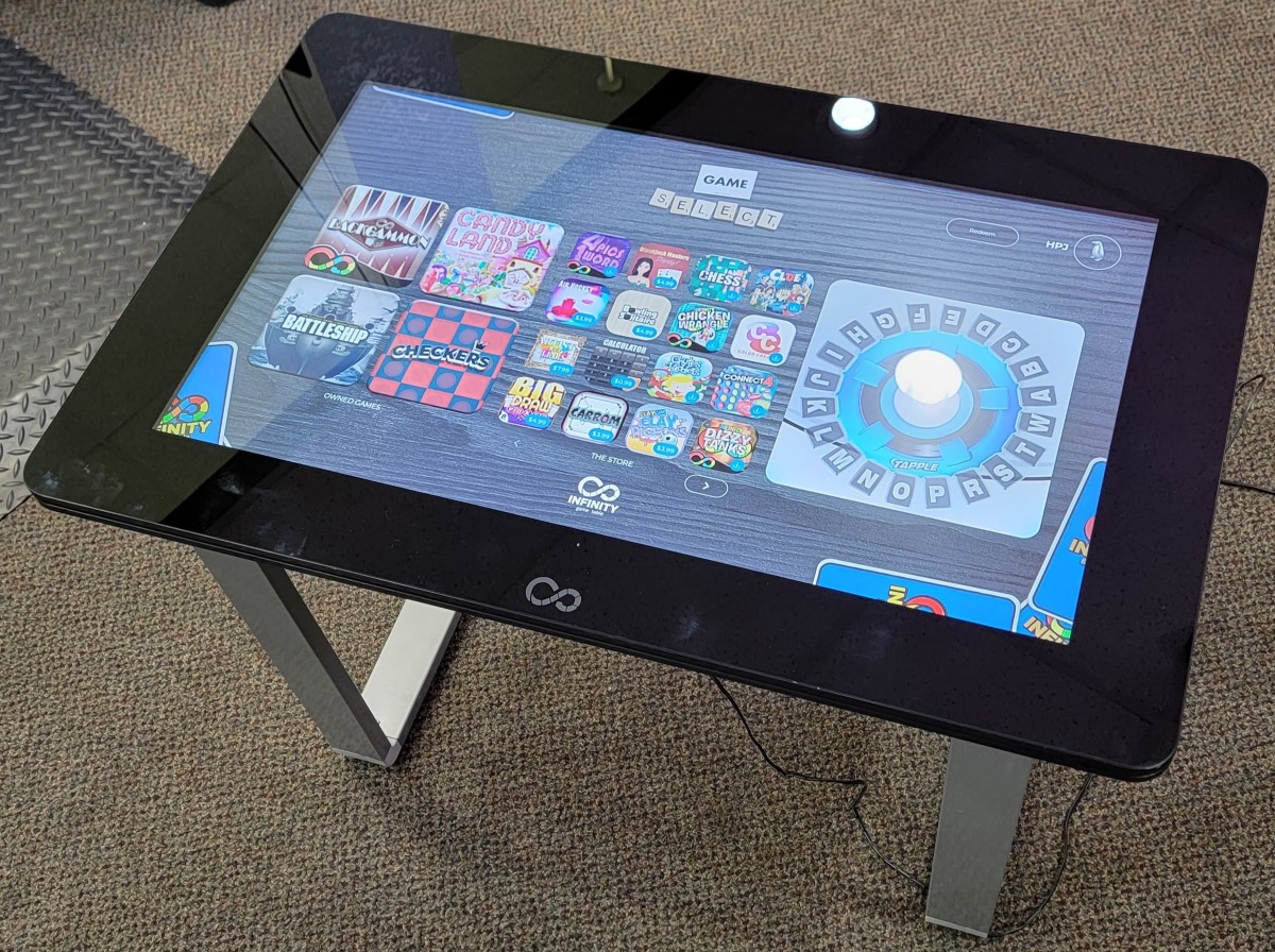 Arcade1up 32" Screen Infinity Game Table in Black Like New Buya