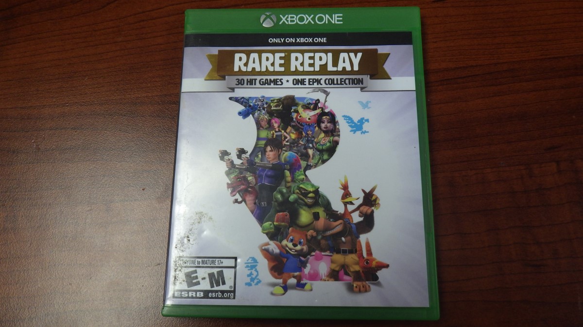 RARE REPLAY 30 GAME COLLECTION, XBOX ONE, PRE-OWNED, COMES WITH ...