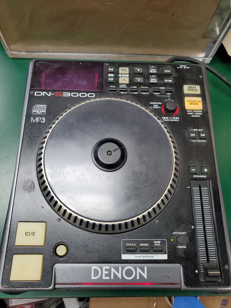 Denon DJ CDプレーヤー ブラック DN-S3000 - 通販 - taku.gr.jp