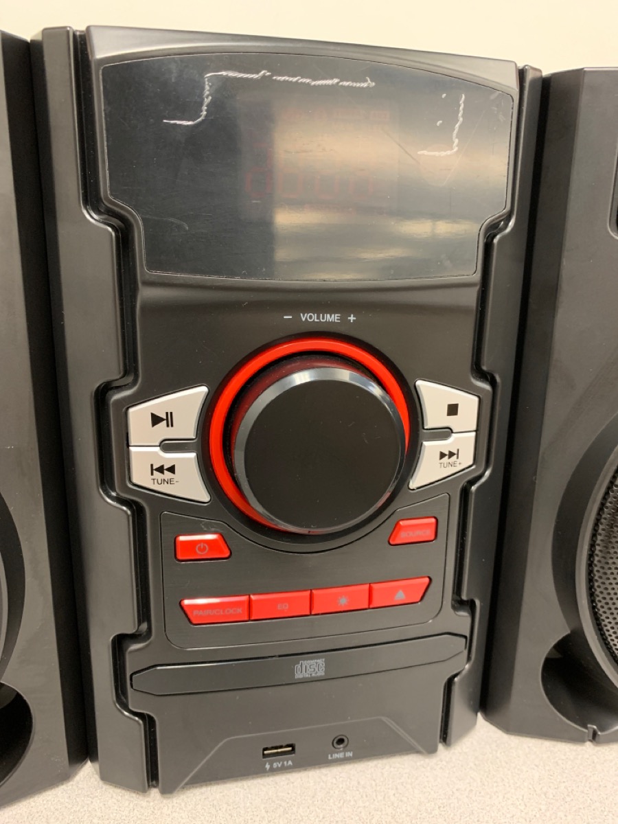 Mini Home Stereo Bluetooth 200 Watt Music System w/ CD Player and FM Radio USB Good Buya