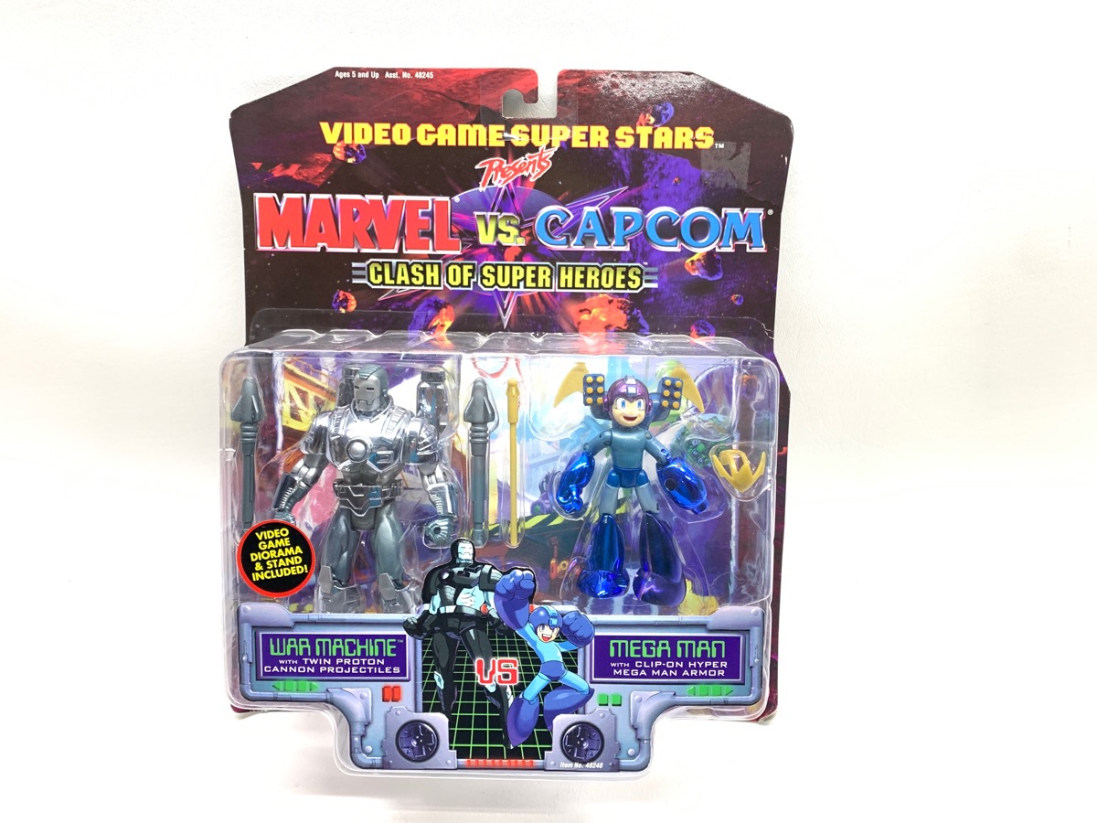 TOY BIZ MARVEL VS WAR MACHINE MEGA MAN ACTION FIGURES Brand New