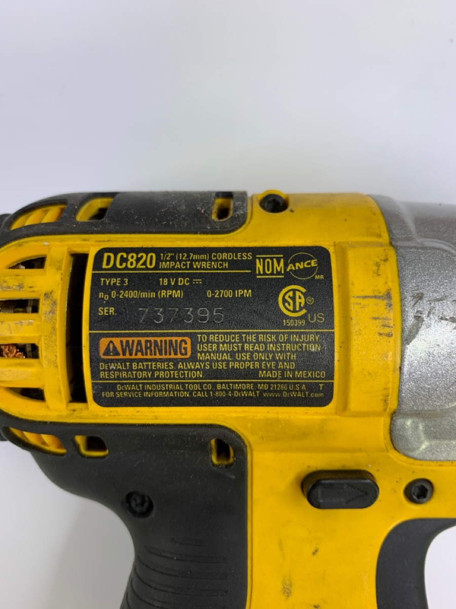 DEWALT DC820 1/2