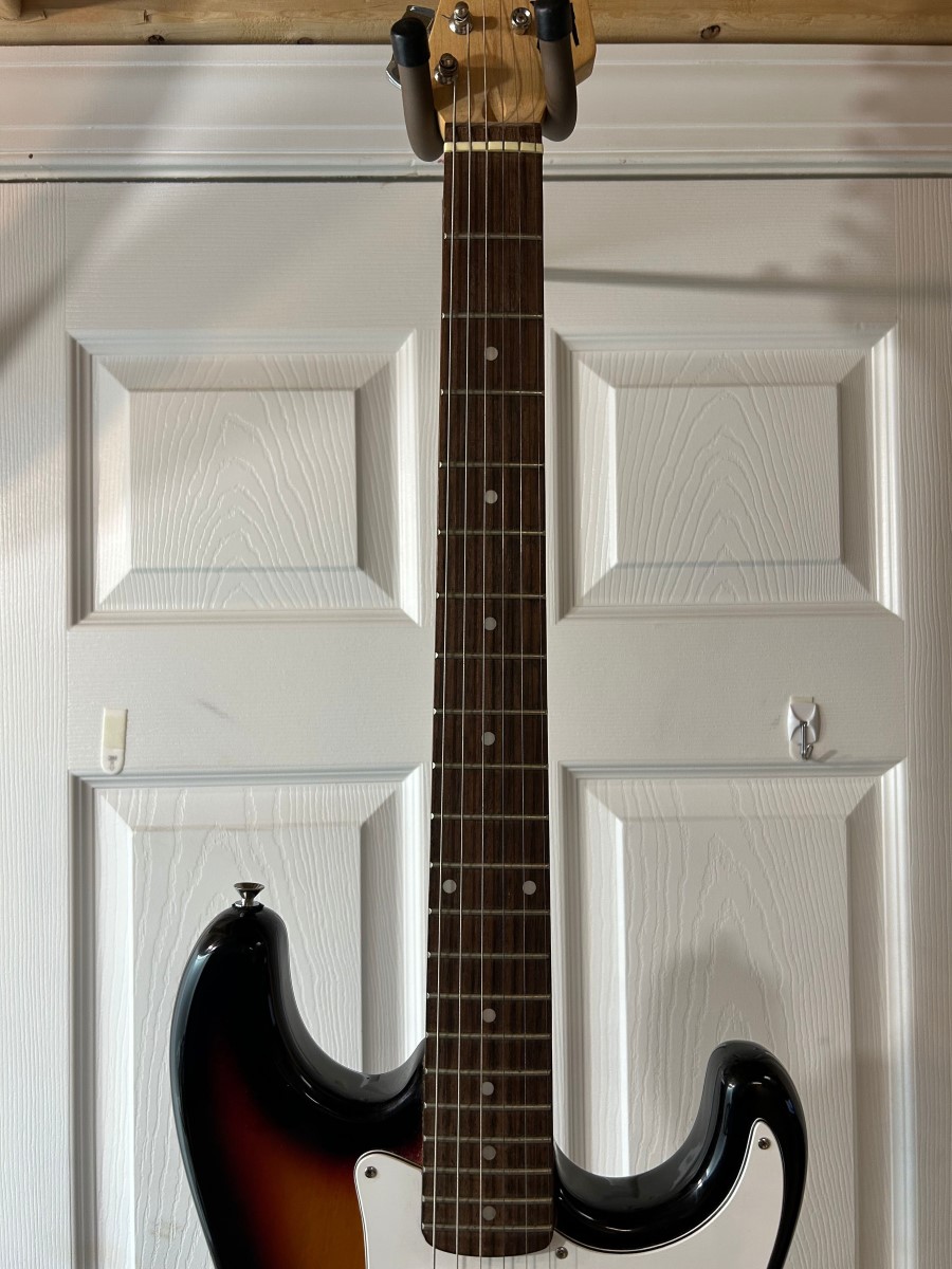 Hohner Rockwood Pro Sunburst Right Handed Strat Style Electric Guitar