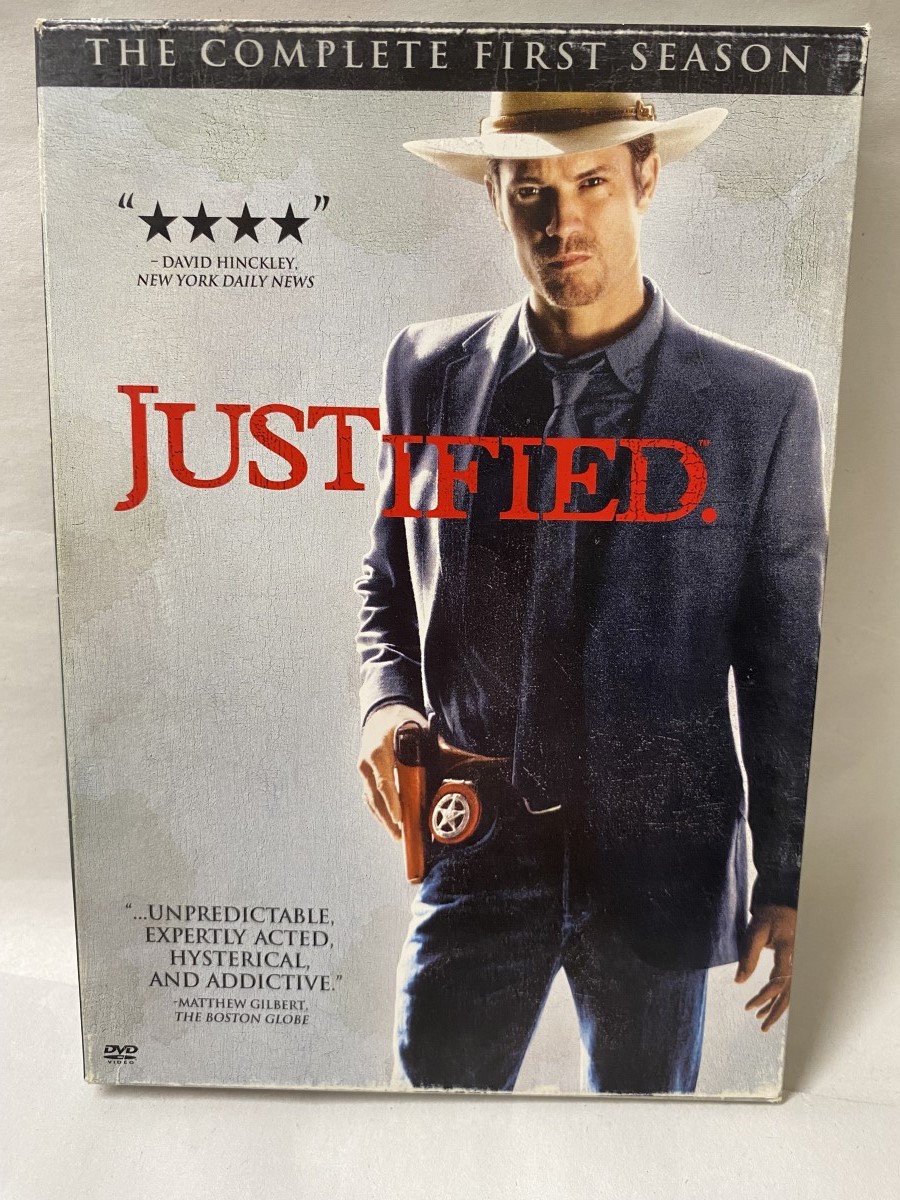 DVD BOX SET JUSTIFIED COMPLETE FIRST SEASON Good | Buya