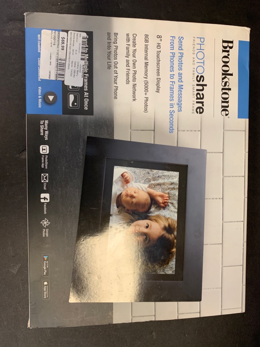 BROOKSTONE PHOTO FSM08BLB Very Good HFO