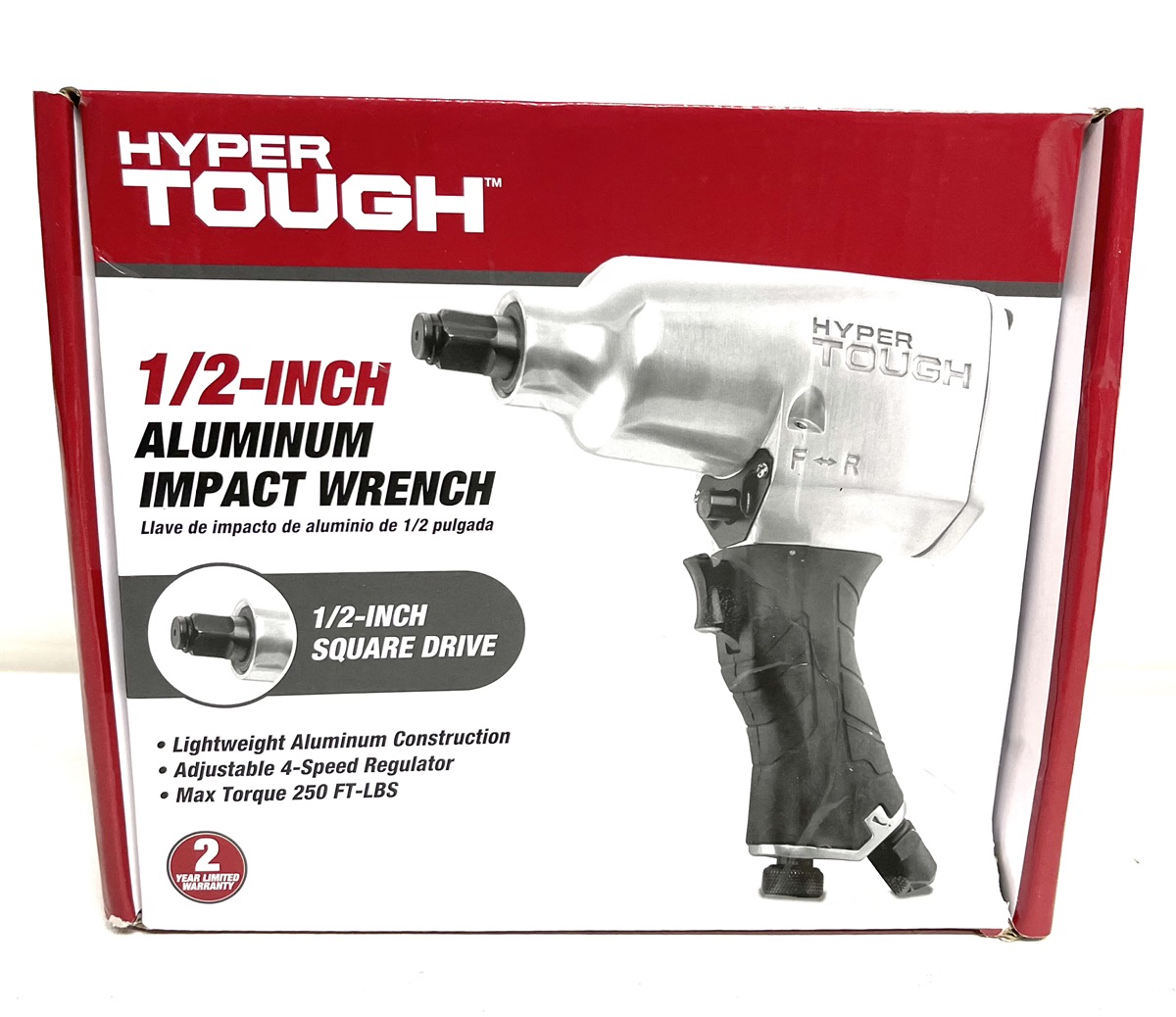 Hyper Tough 1/2" Aluminium Impact Wrench! Model HT12AIW Like New Buya