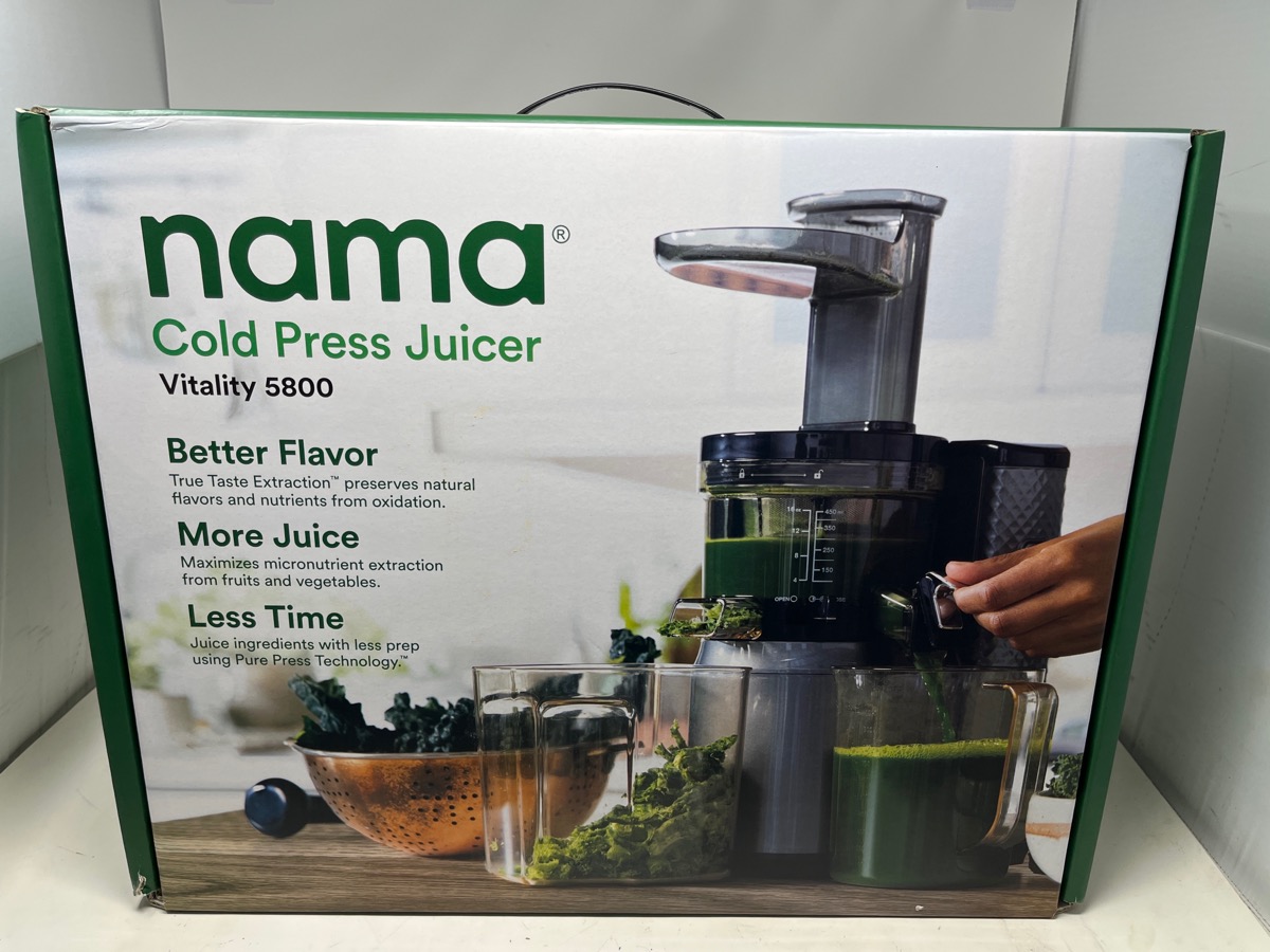 Nama Vitality 5800 Cold Press Juicer in Box Like New Buya