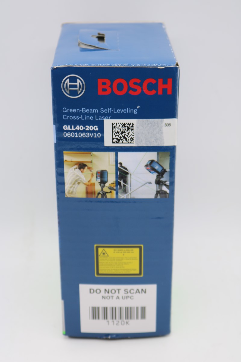 BOSCH GLL4020G GREENBEAM SELFLEVELING CROSSLINE LASER *SEALED
