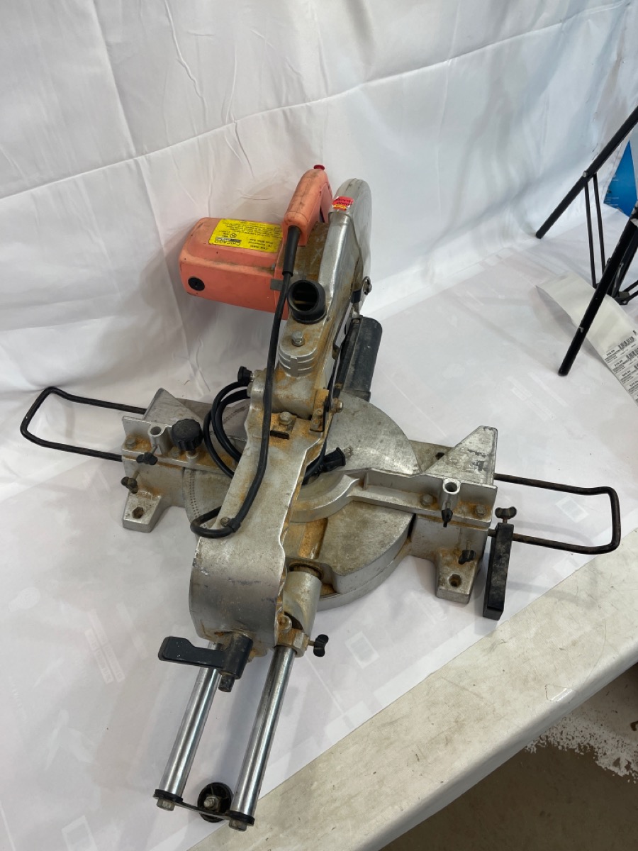 CHICAGO ELECTRIC 90891 10" COMPOUND SLIDE MITER SAW Good Buya