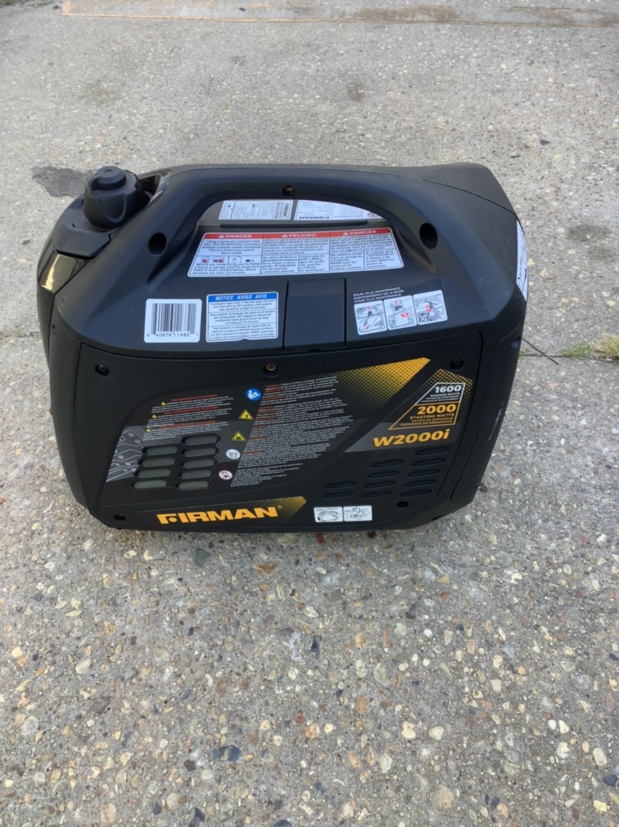 Firman W2000i Generator Manual