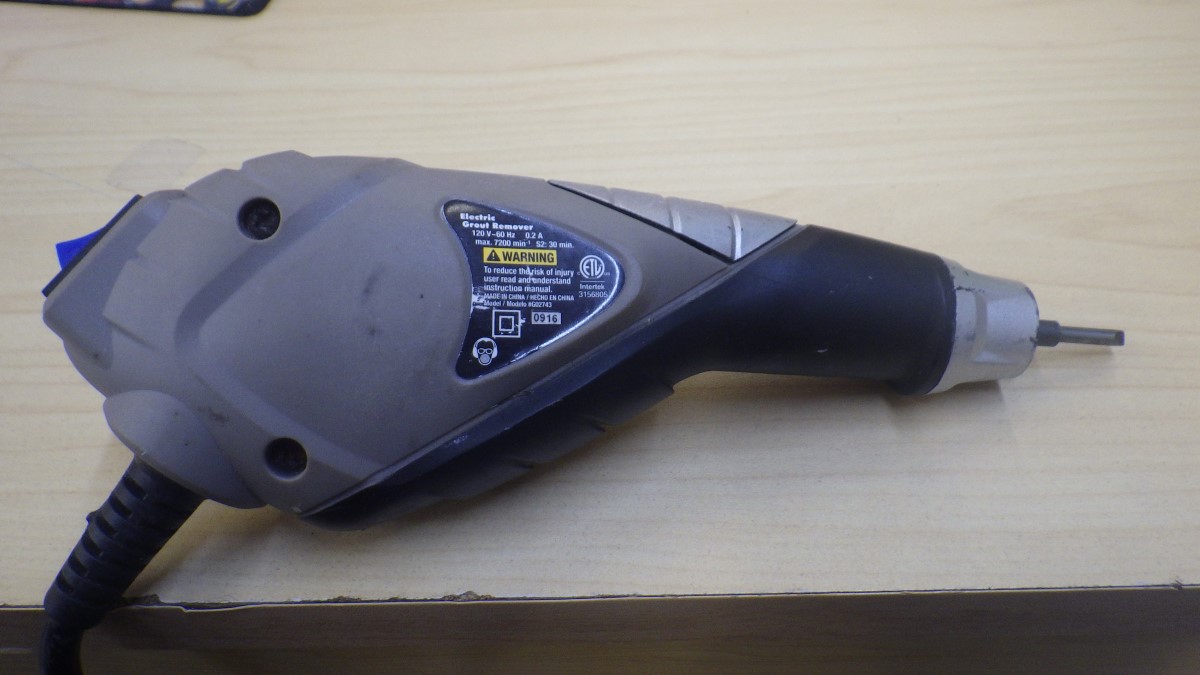 Pacesetter by Goldblatt G02743 Electric Grout Remover Very Good Buya