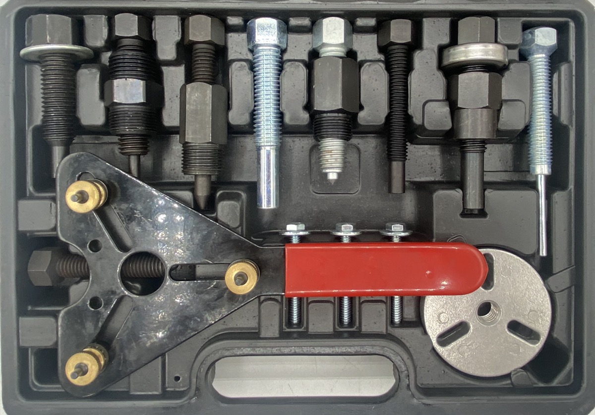 SNAPON ACT1300A DELUXE A/C CLUTCH HUB PULLER AND INSTALLER KIT