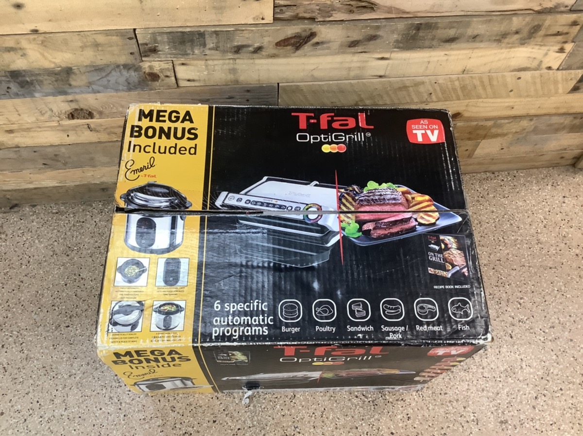 TFAL OPTIGRILL WITH EMERIL PRESSURE COOKER Like New American Pawn