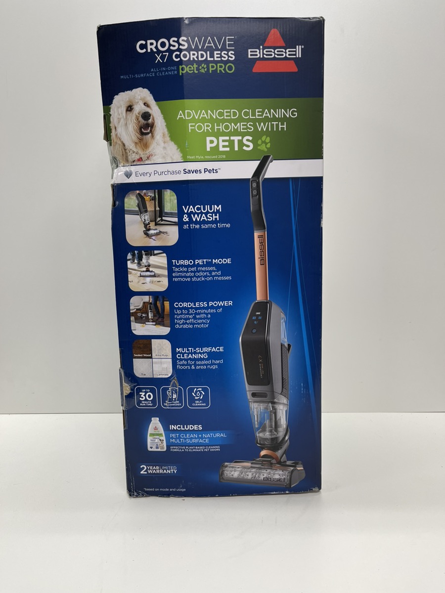 BISSELL CrossWave X7 Cordless Pet Pro Brand New Buya