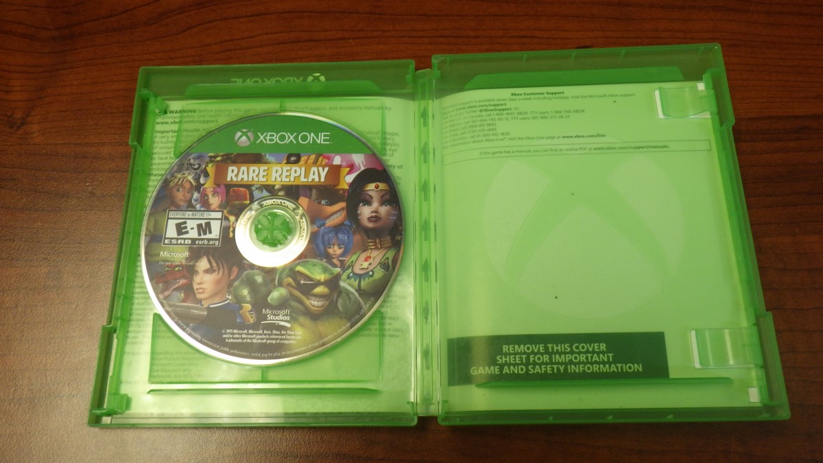 RARE REPLAY 30 GAME COLLECTION, XBOX ONE, PRE-OWNED, COMES WITH ...