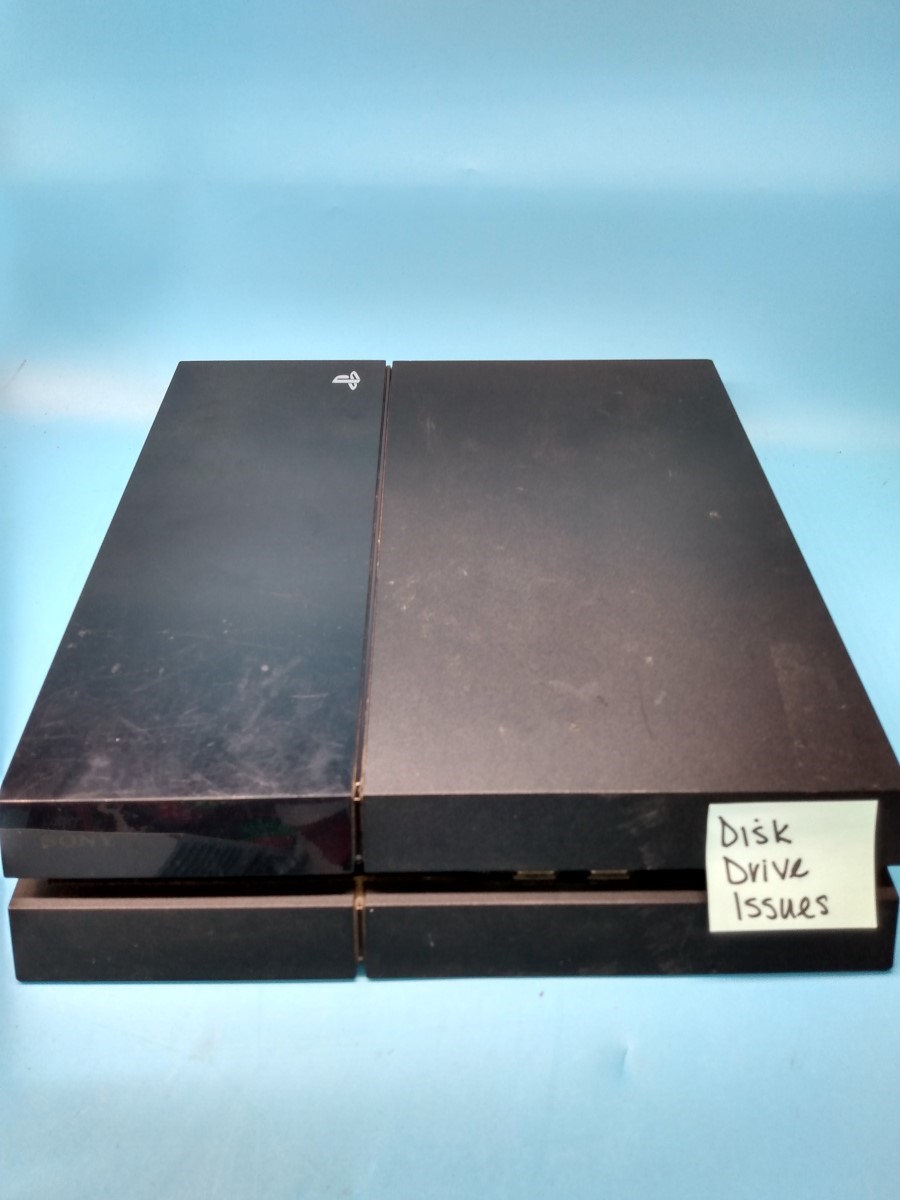 LOT OF 2 PS4'S FOR PARTS/REPAIR. CONSOLES ONLY. For parts or not