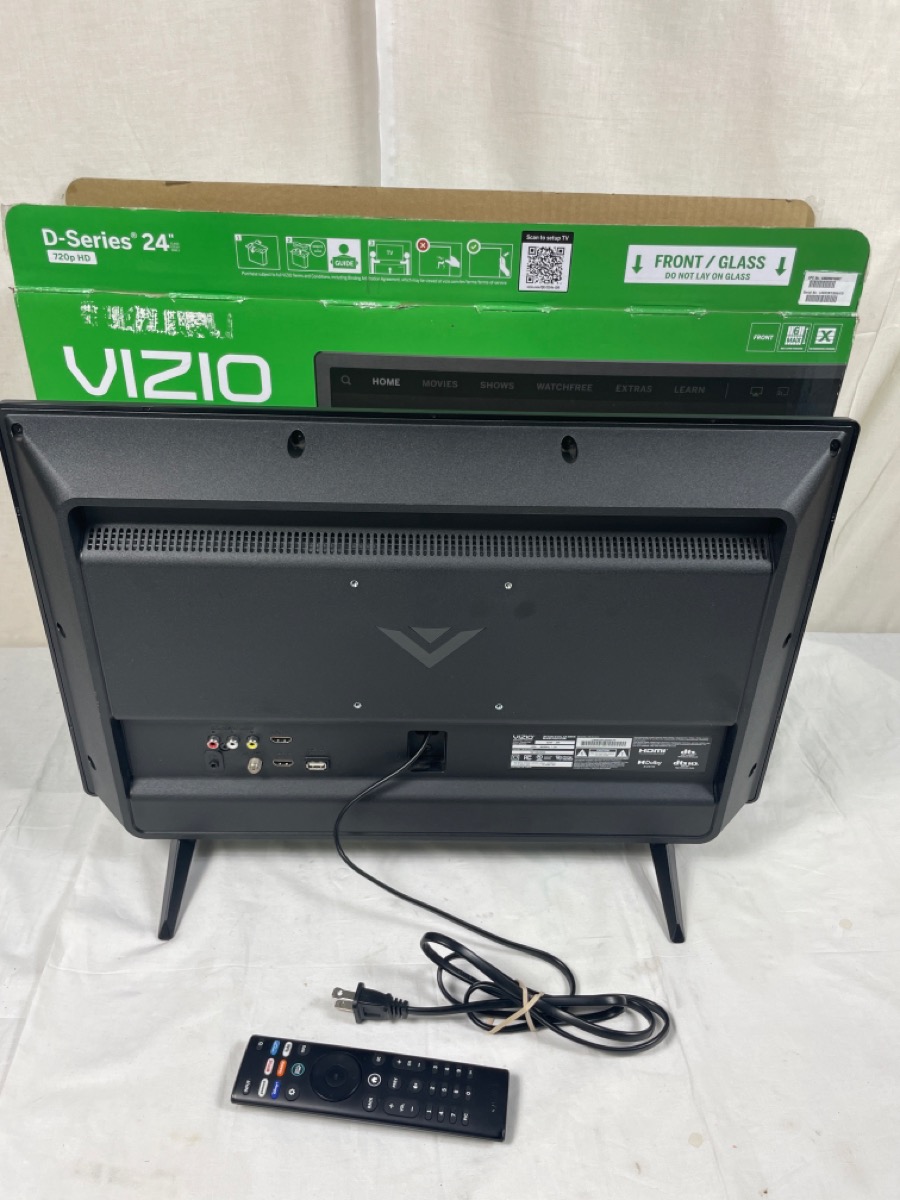 VIZIO D24HJ09 24" SMART TV W/O REMOTE! Very Good Mr. Pawn AZNV