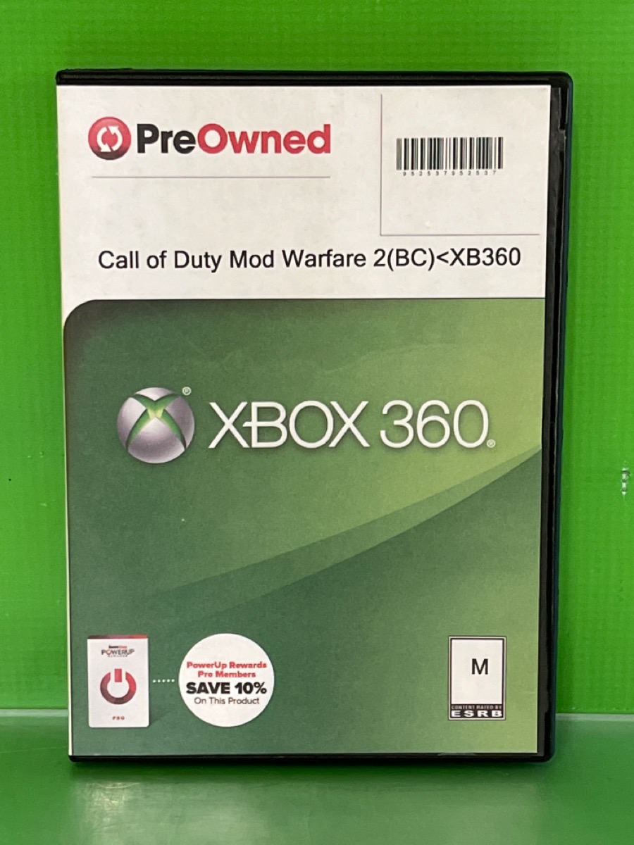XBOX 360 CALL OF DUTY MODERN WARFARE 2 Good Buya