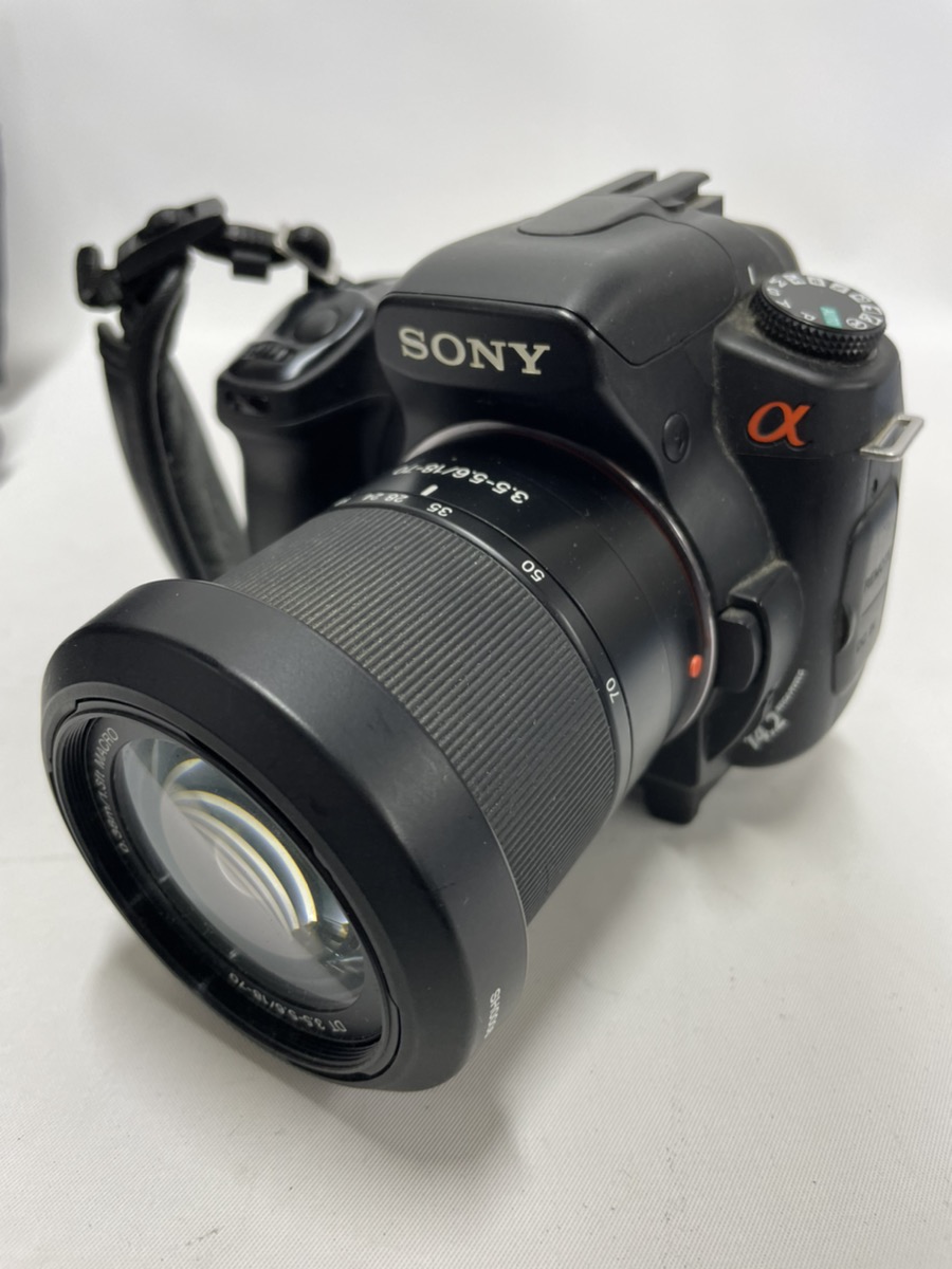 SONY ALPHA A350 14.2MP CCD DSLR CAMERA W/ 1870MM LENS Like New Buya