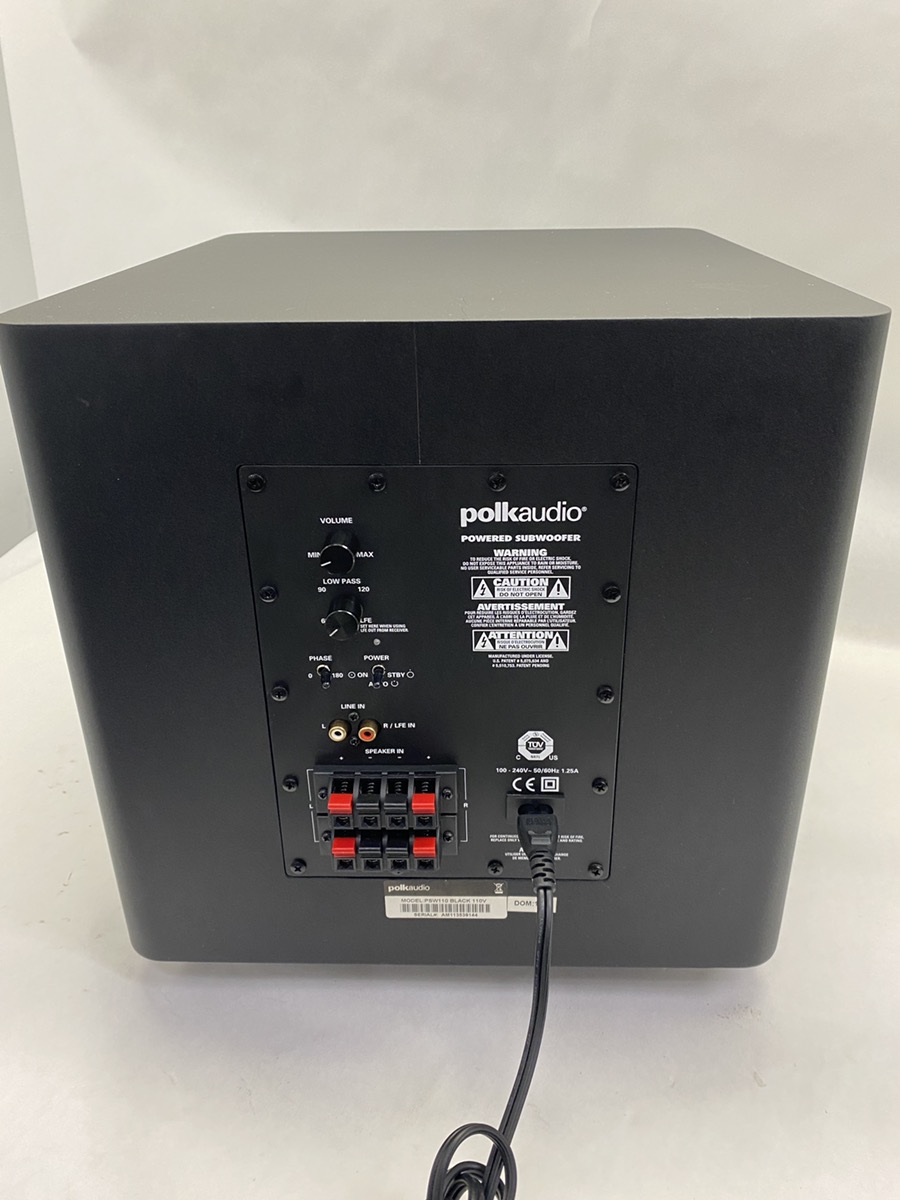 Polk Audio PSW110 10" Powered Subwoofer Very Good Heartland