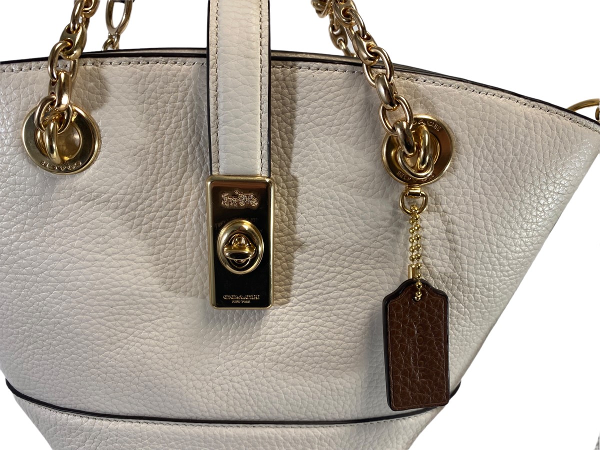 Coach OffWhite Bucket Bag Good Buya