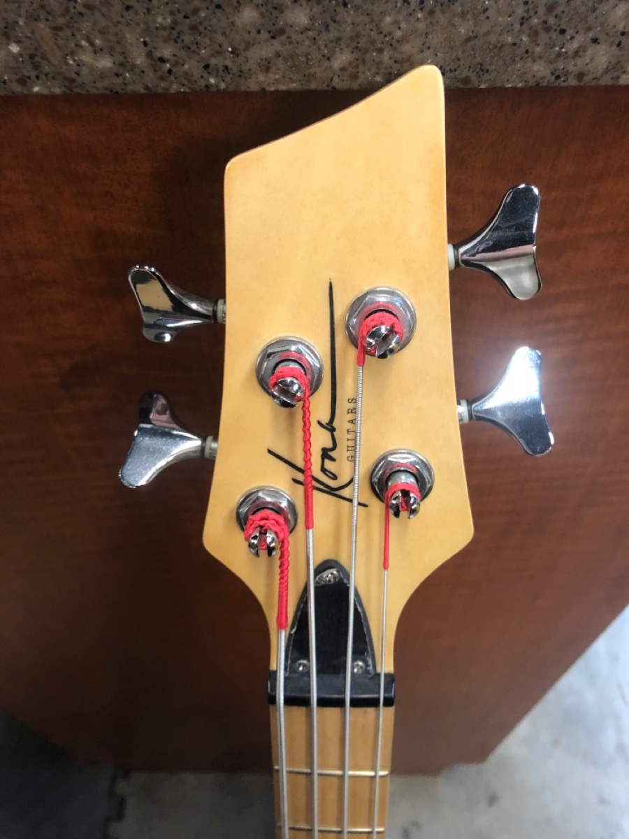 KONA BLACK BASS GUITAR PREOWNED Good Capitol City Pawn & Jewelry