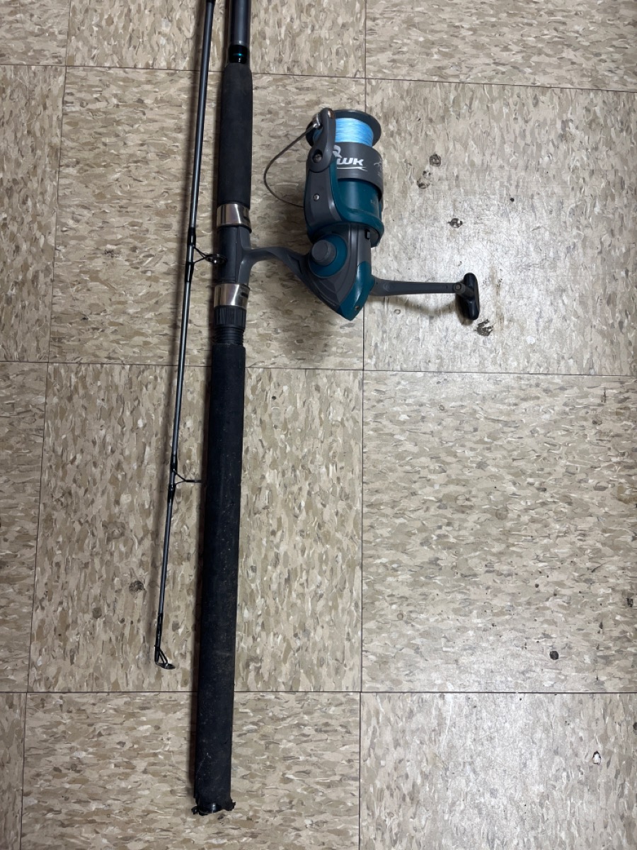 HURRICANE SEAHAWK FISHING ROD REEL COMBO Good Buya