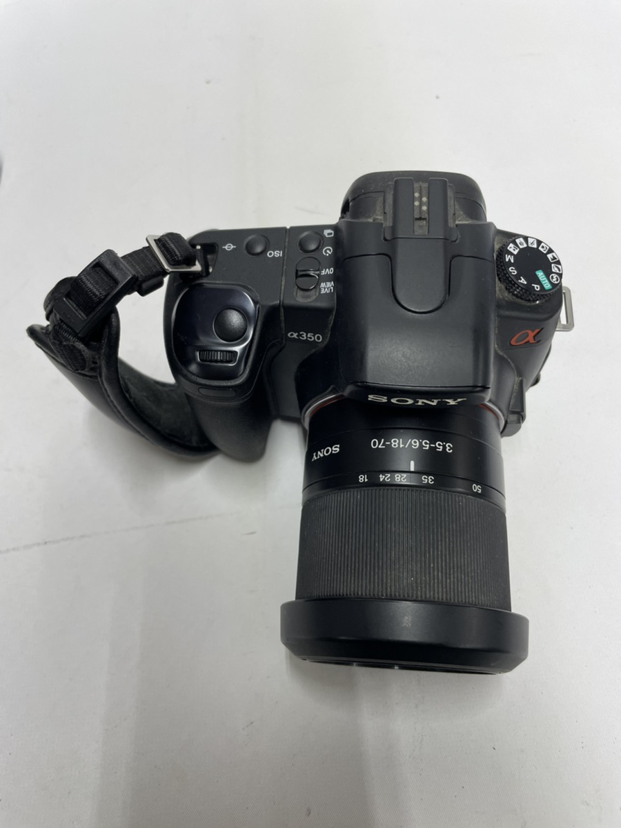 SONY ALPHA A350 14.2MP CCD DSLR CAMERA W/ 1870MM LENS Like New Buya