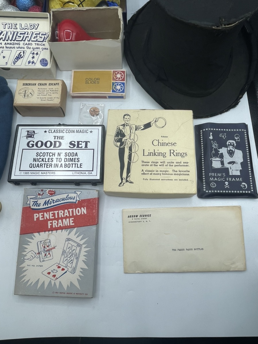 Assorted Vintage Magic Tricks Good Buya