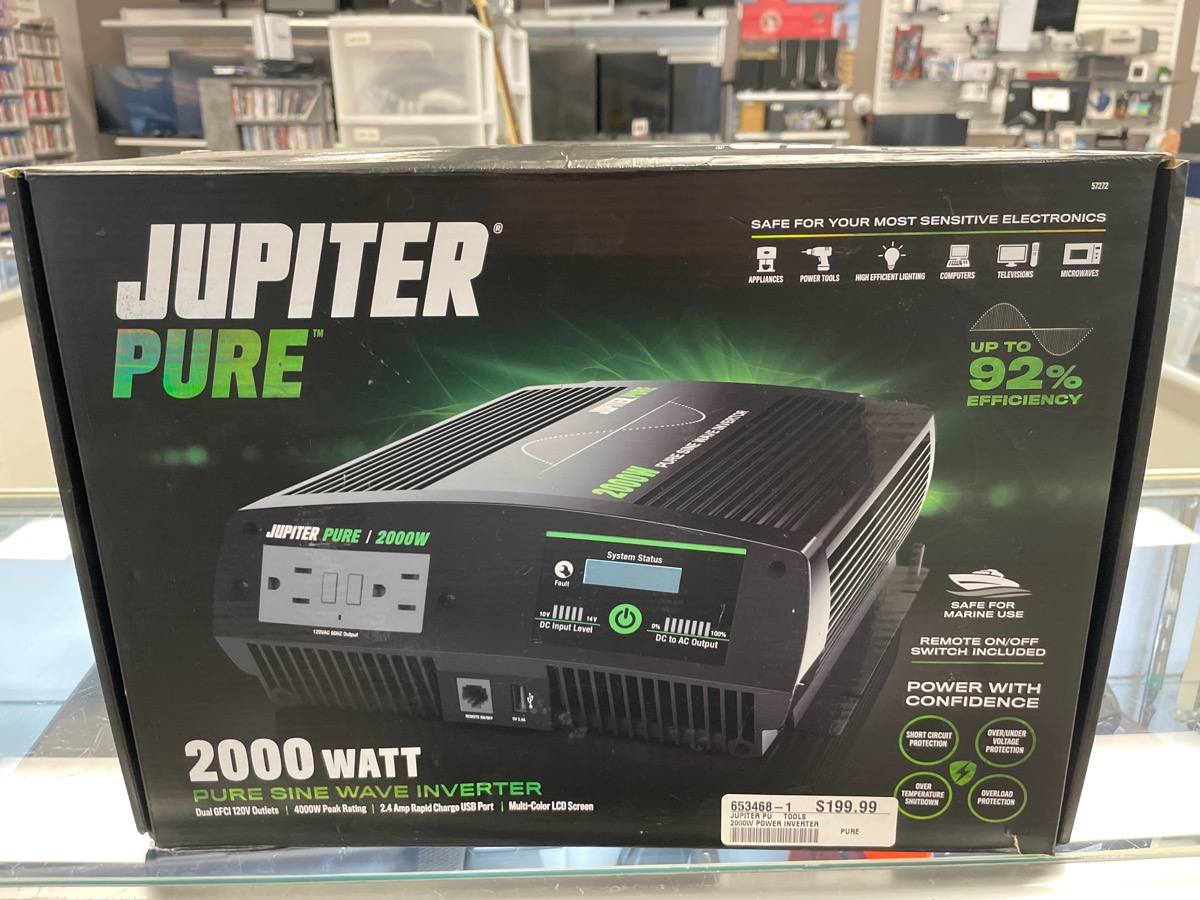 TOOLS JUPITER PURE 2000W POWER INVERTER Very Good | Buya