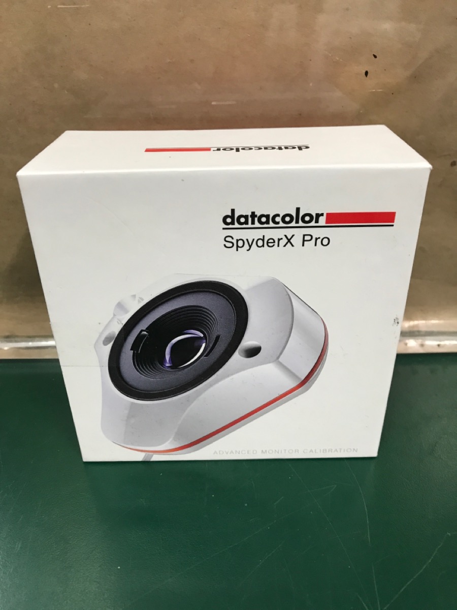 Datacolor SpyderX Pro Monitor Calibration Color Grading Tool Very