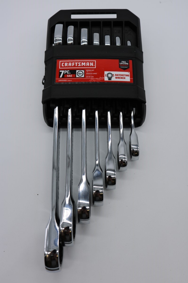 CRAFTSMAN CMMT87020 7PC SAE 12PT WRENCH SET Brand New | Buya