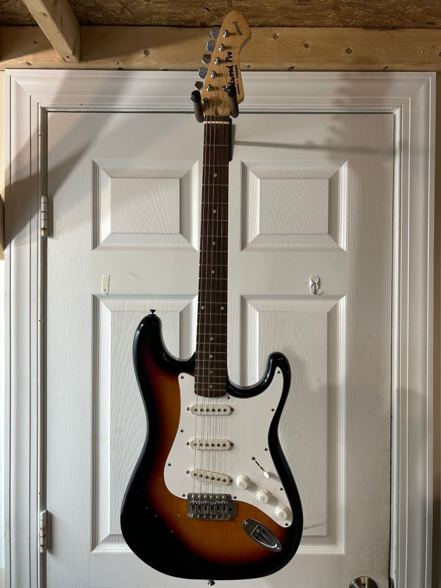 Hohner Rockwood Pro Sunburst Right Handed Strat Style Electric Guitar