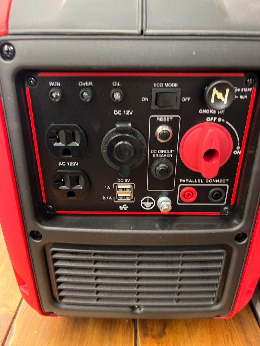 POWERSMART PS5025 2,200 WATT INVERTER GENERATOR 4 STROKE W/ MANUALS