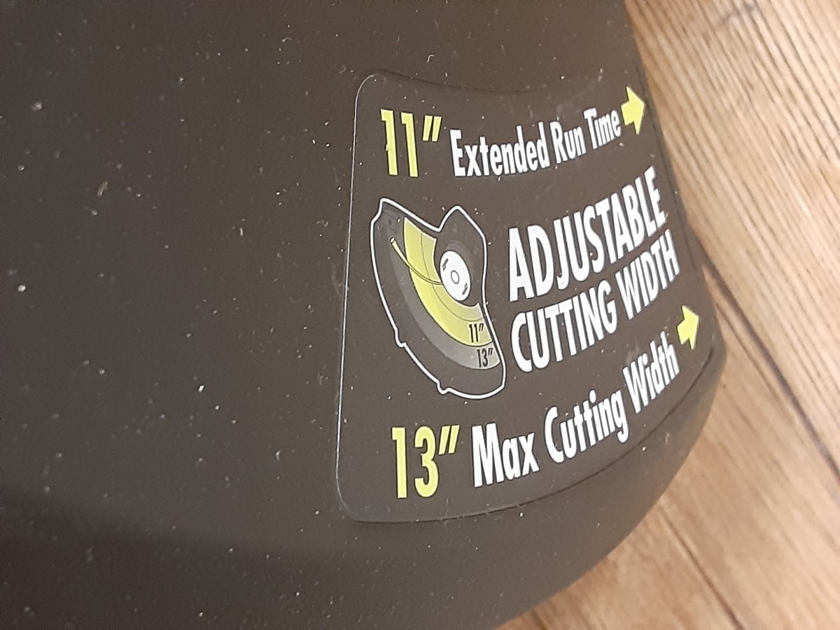 Ryobi P20102vnm Heavy Duty 18 Volt Cordless String Trimmer,BATTERY