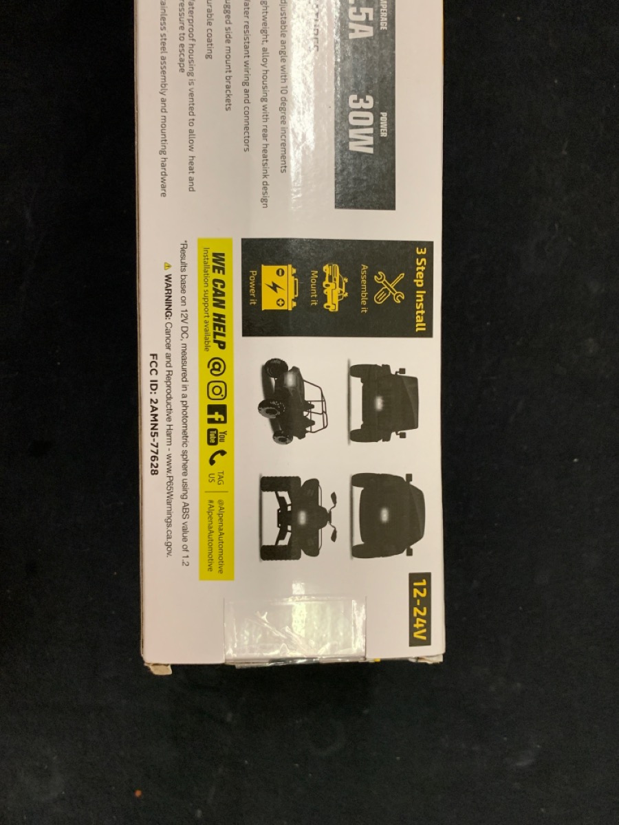 ALPENA TERRABAR 9 LED LIGHT WITH REMOTE Like New Buya