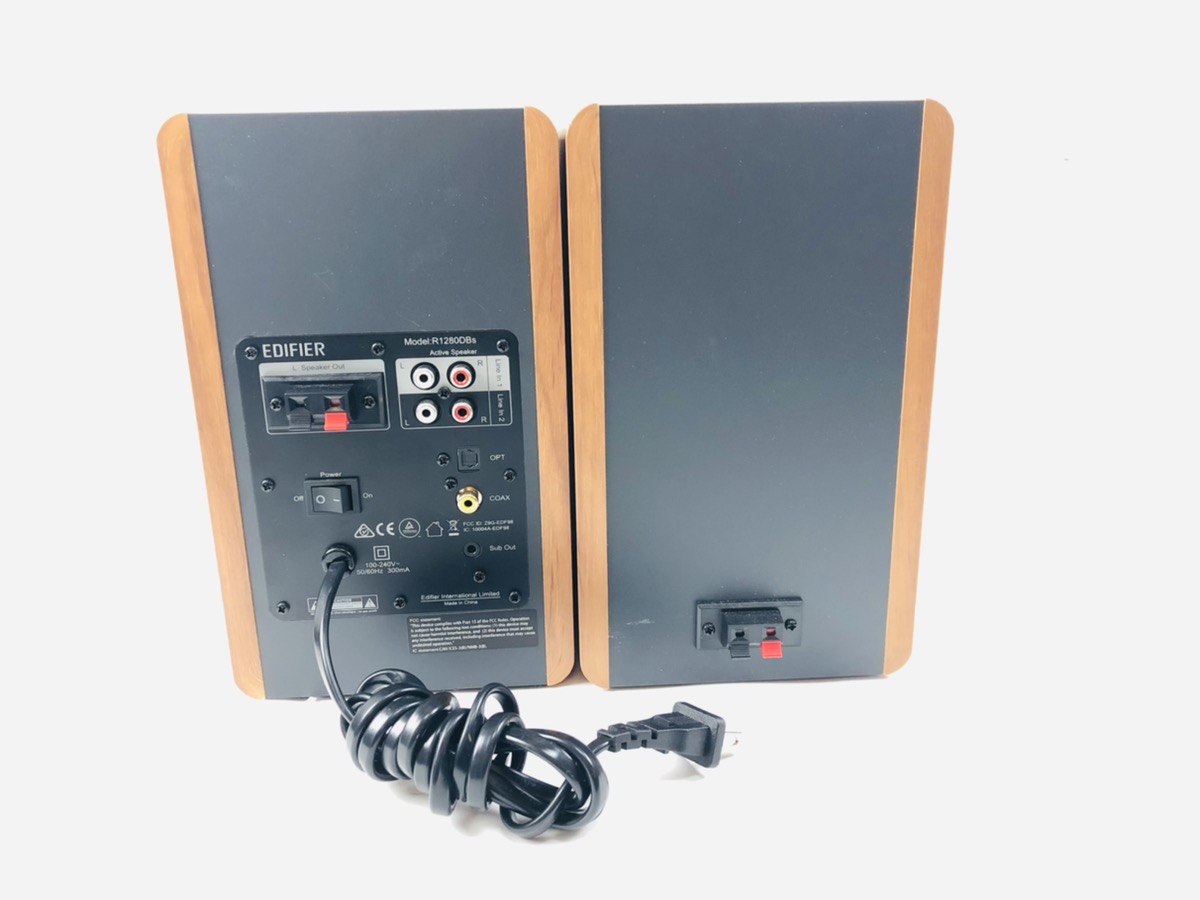 Edifier R1280DBs Active Bluetooth 5.0 Bookshelf Speakers Optical Input