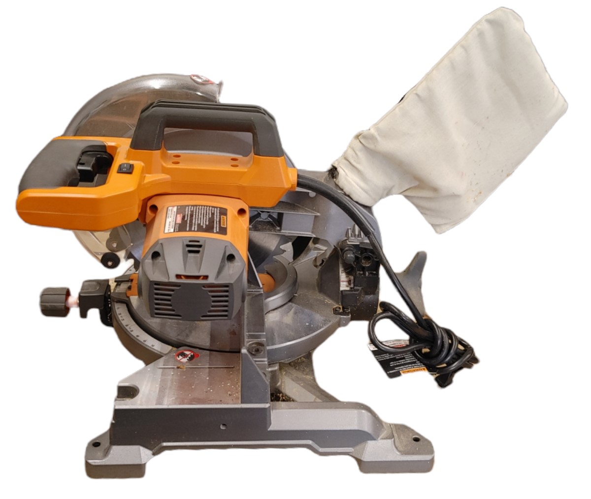 Ridgid R4110 Miter Saw 10" With Dust Collector Very Good Heartland