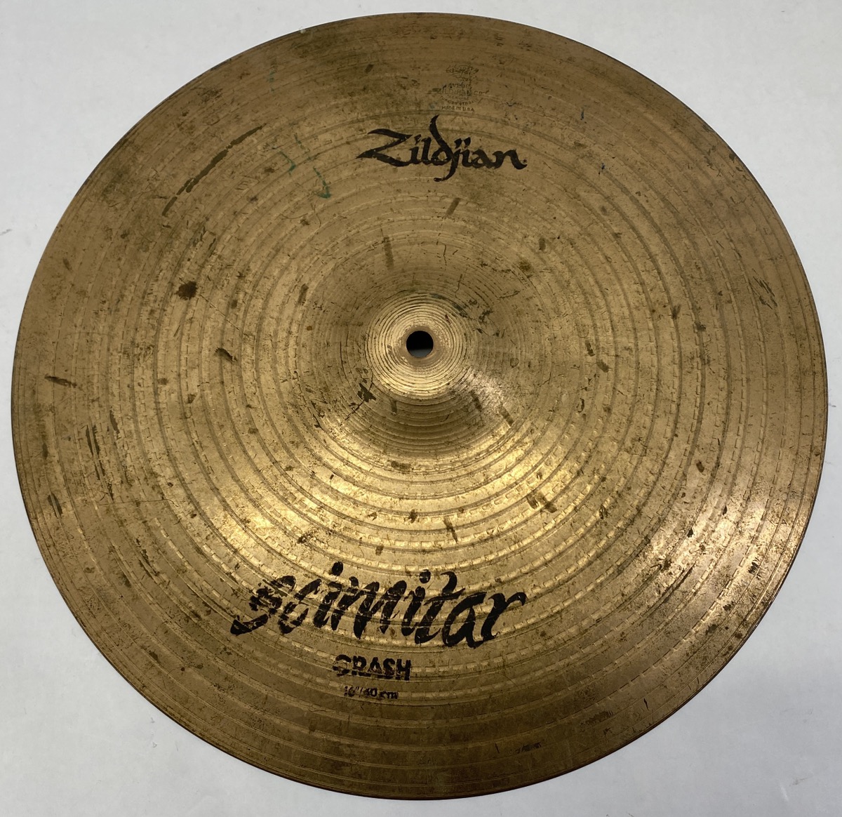 Zildjian Scimitar 16"/40cm Crash Cymbal See Description Acceptable Buya