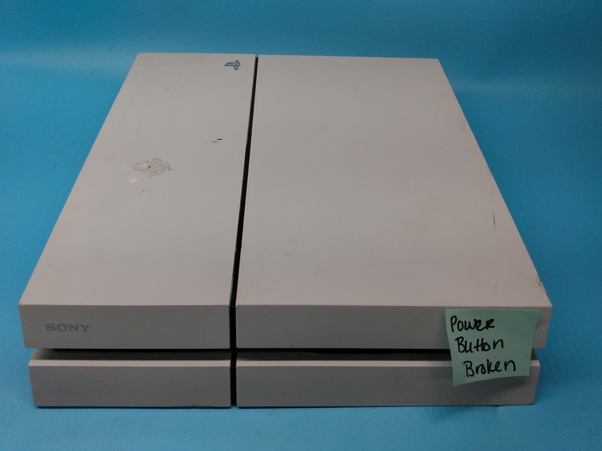 LOT OF 2 PS4'S FOR PARTS/REPAIR. CONSOLES ONLY. For parts or not