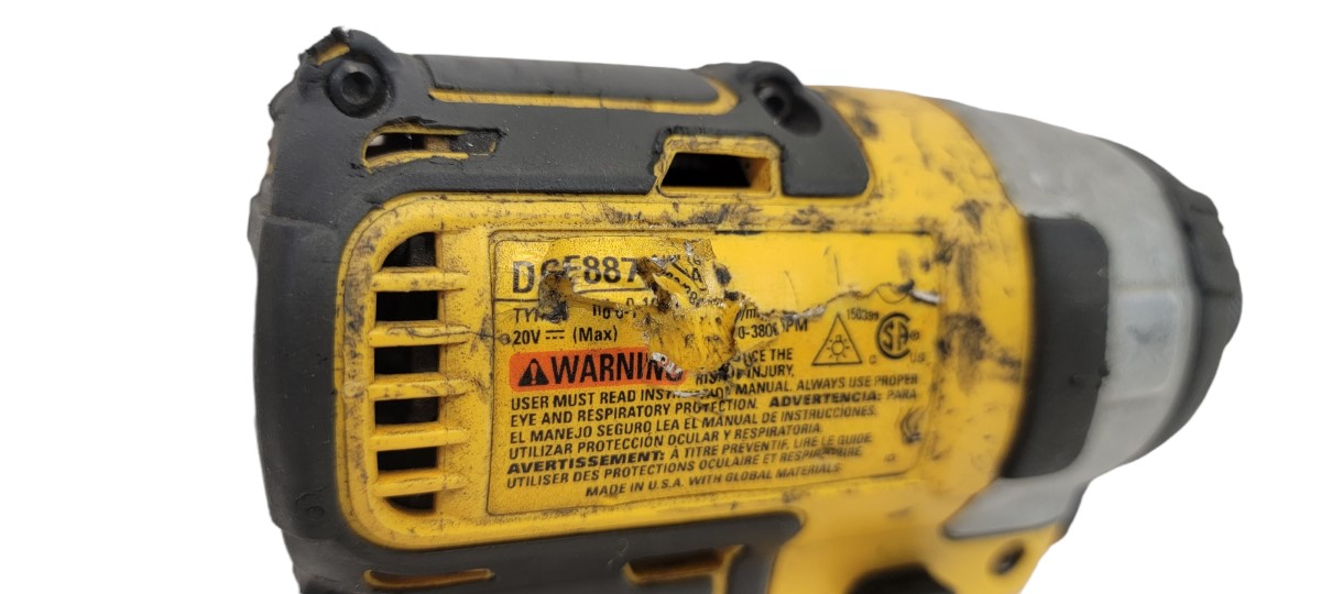 DeWalt DCF887 20V Impact Driver (Tool Only) Acceptable Heartland