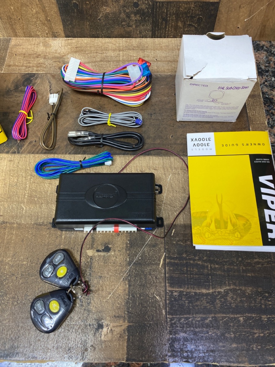 Viper 3100V 1Way Car Security System Like New Like New Buya